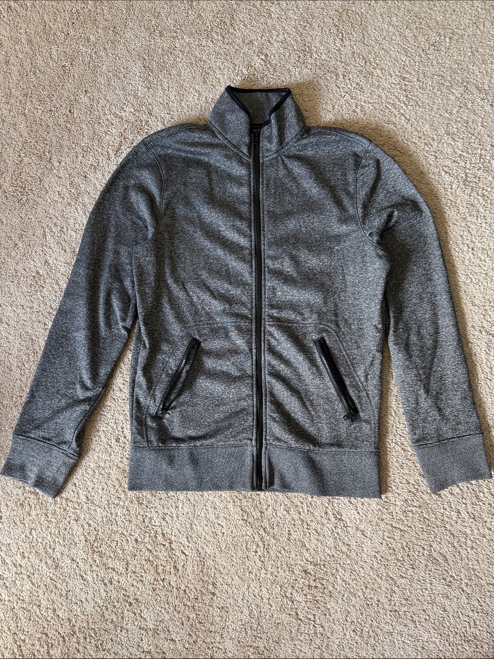 Brooklyn Calling NYC Gray Zip Up Sweater